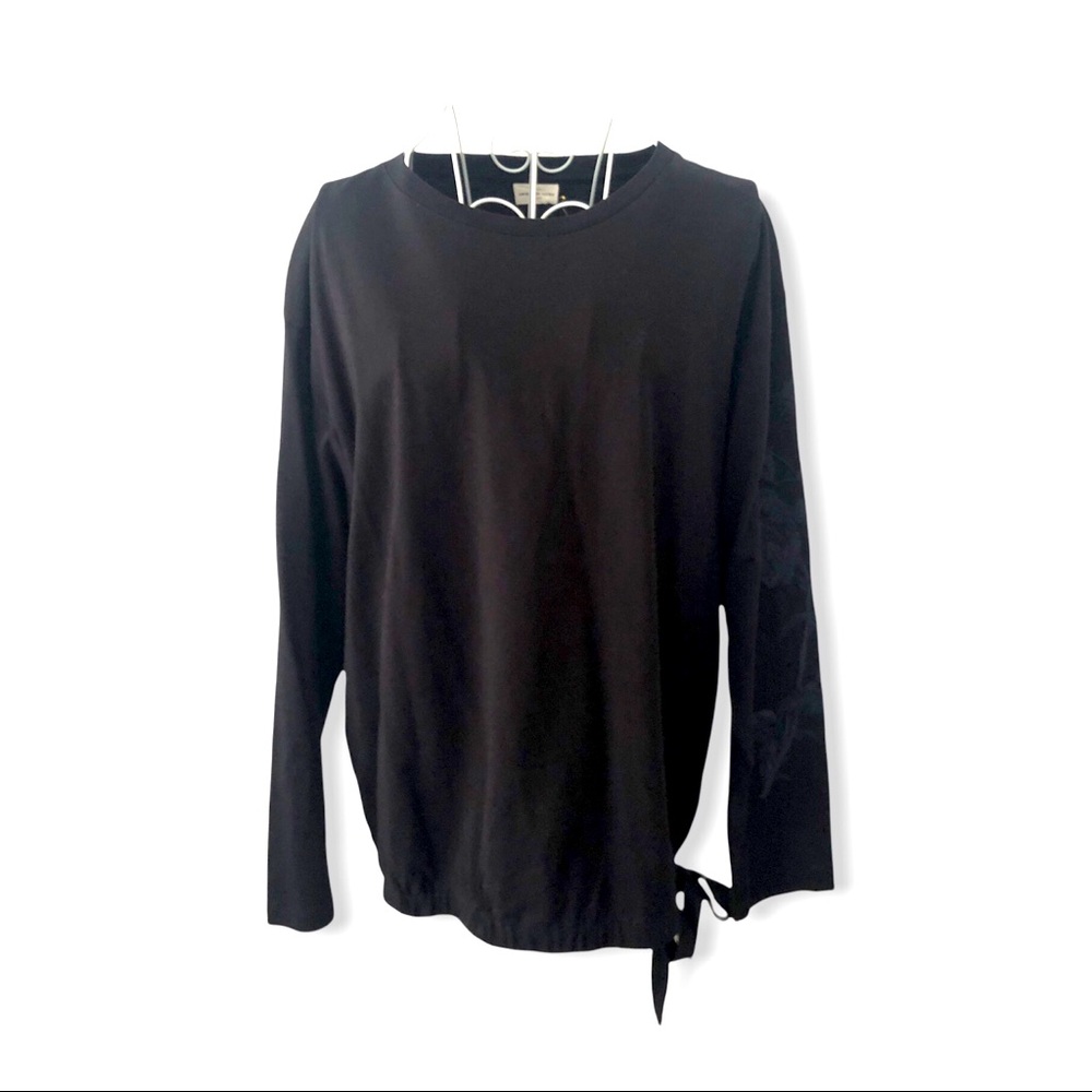Dries Van Noten Hargan Embroidered Jersey Top